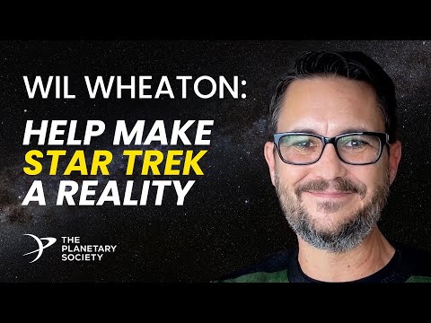 Star Trek's Wil Wheaton: "Have you ever wanted to really be part of Starfleet?"